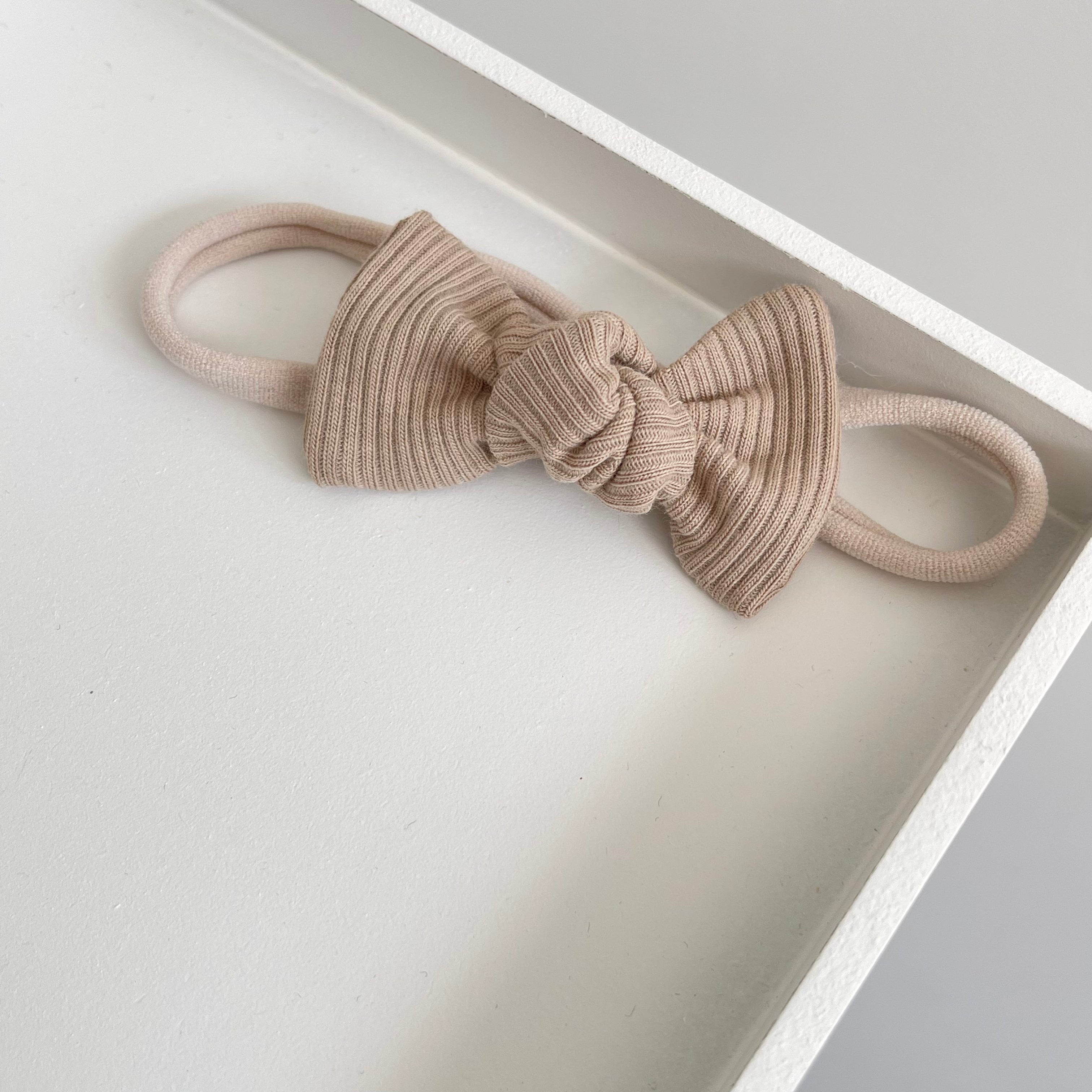 Jersey ribbed knot bows | 20 Colours
