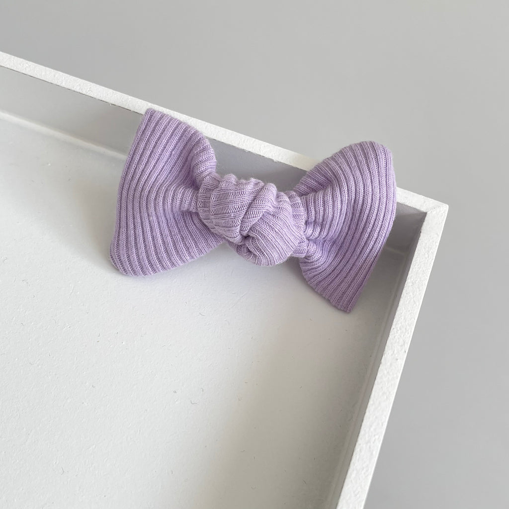 Jersey ribbed knot bows | 20 Colours