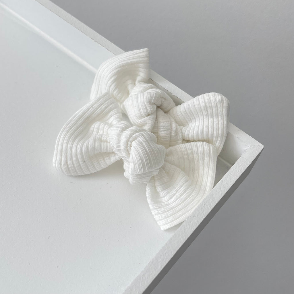 Jersey ribbed knot bows | 20 Colours