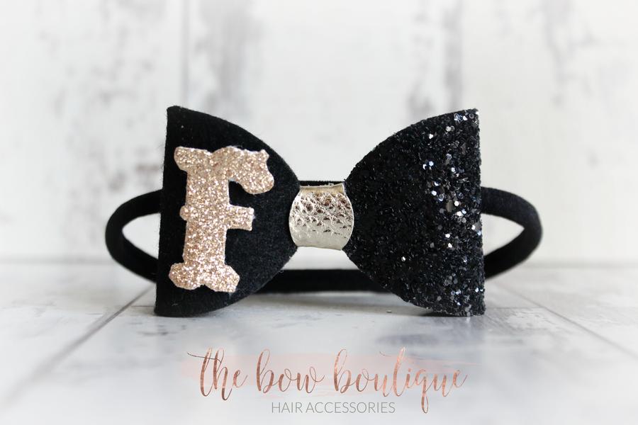 Personalised bows | 10 colours | Clip or headband