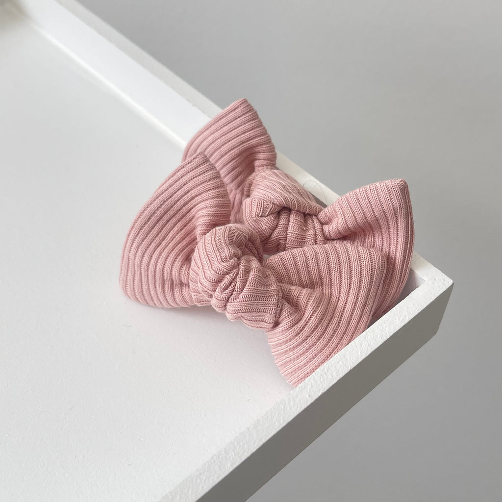 Jersey ribbed knot bows | 20 Colours