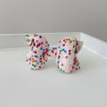 Birthday girl glitter bows | Clip or headband