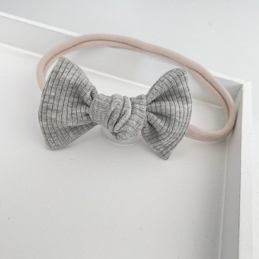 Jersey ribbed knot bows | 20 Colours
