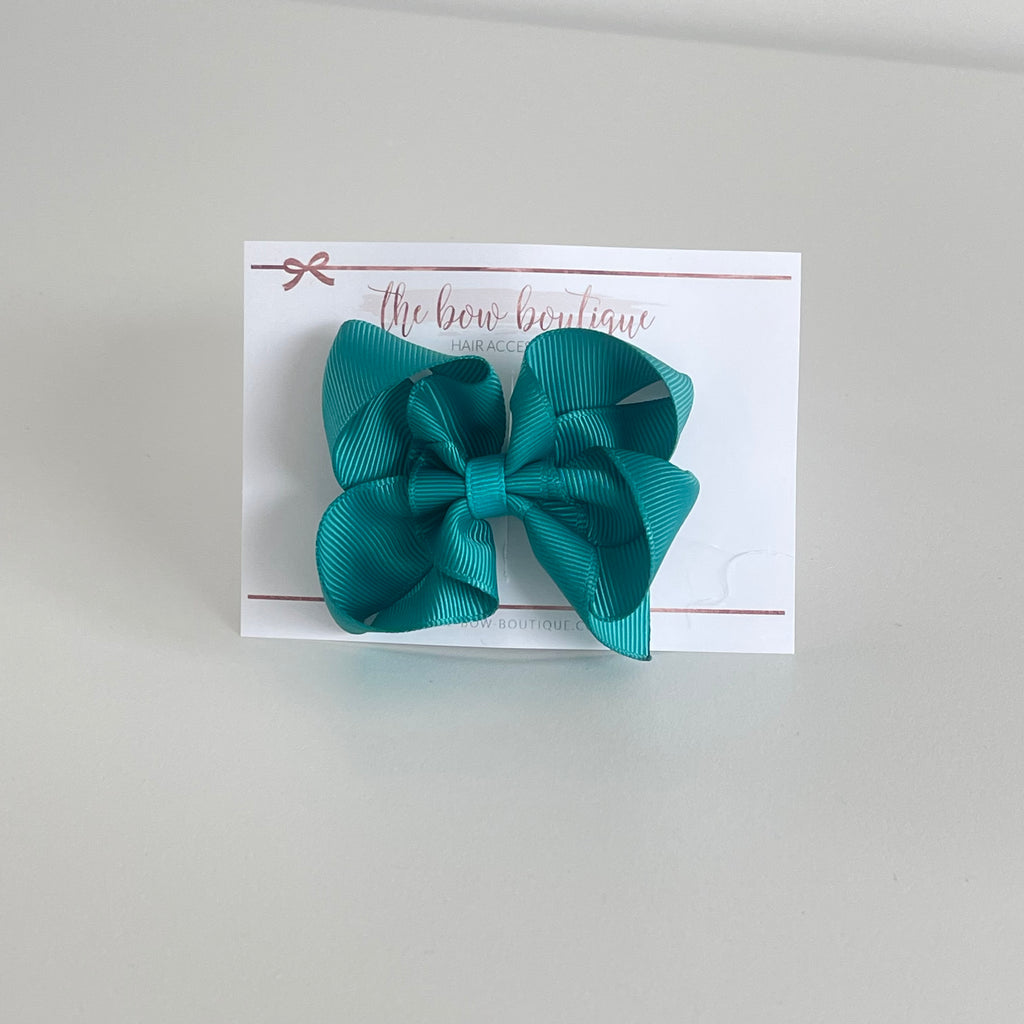School collection ribbon bows | 12 colours | Clip or bobble