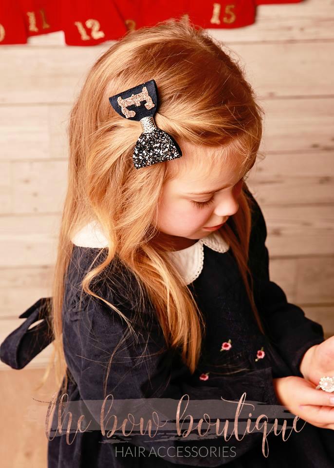 Personalised bows | 10 colours | Clip or headband