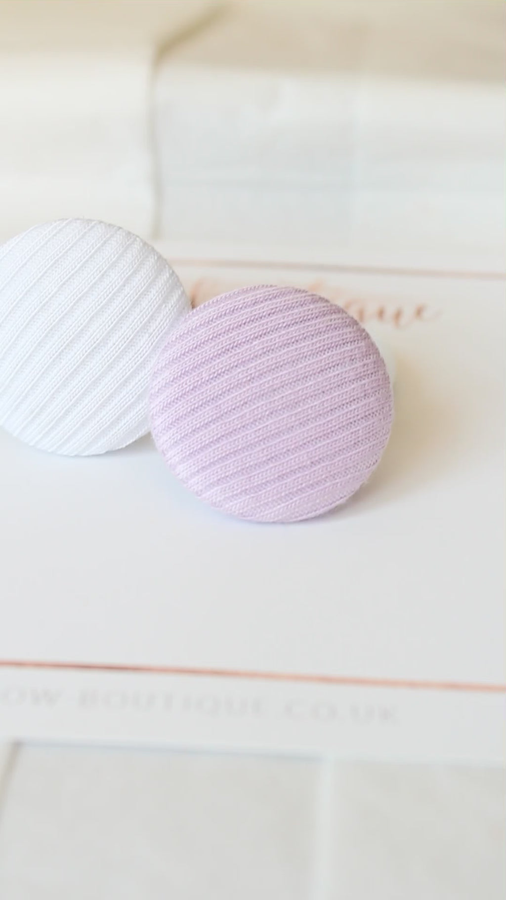 Jersey button bobbles | 22 colours | Standard size