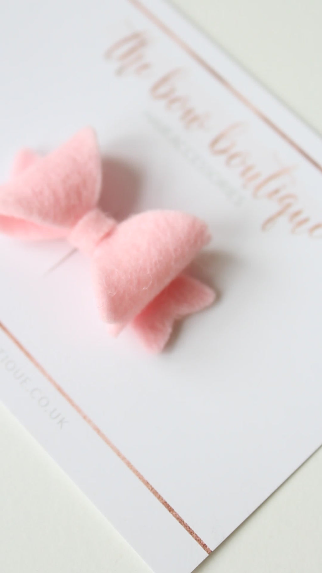 Mini baby felt bows | 25 Colours | Clip or bobble