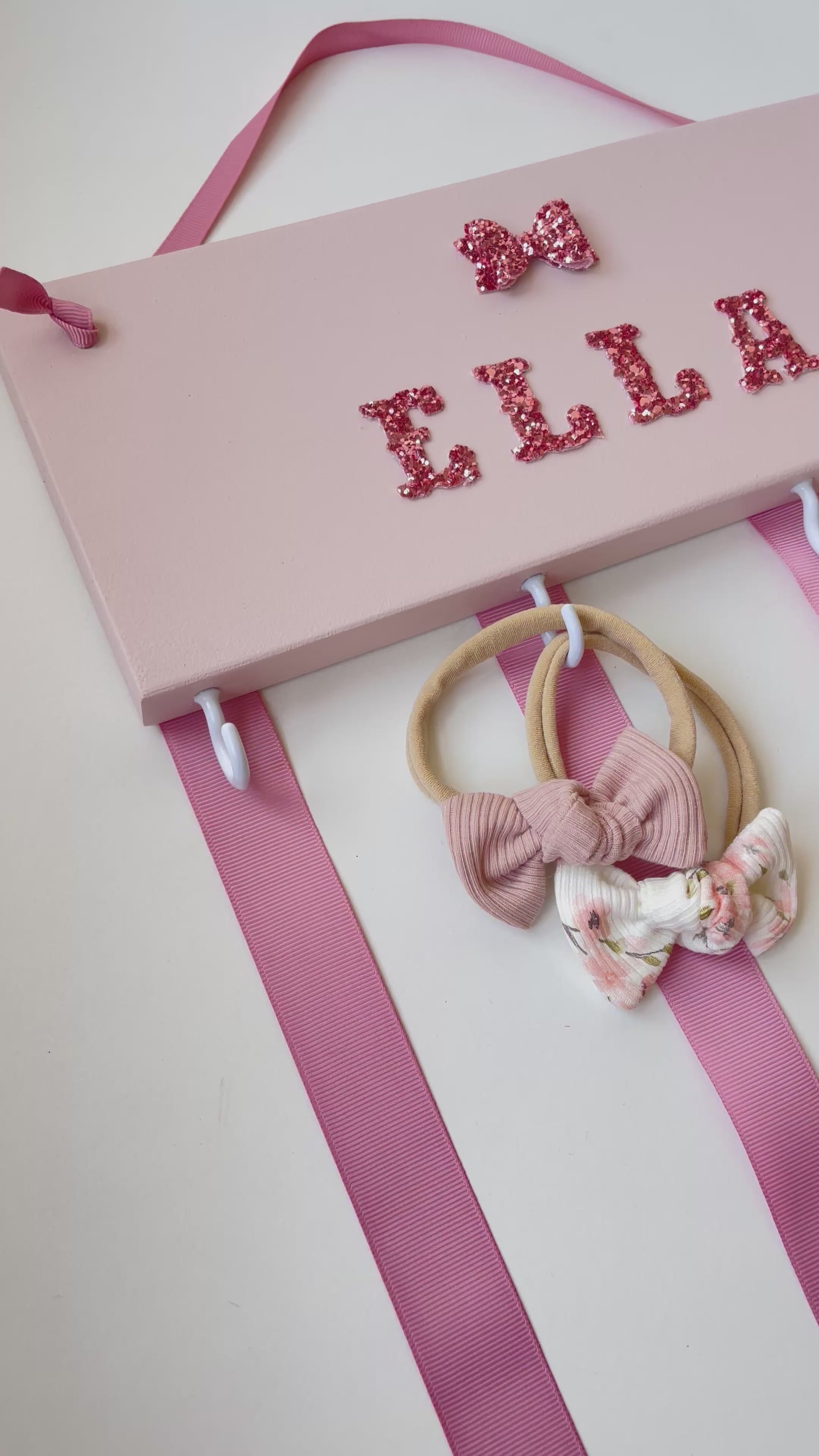 Personalised bow holder