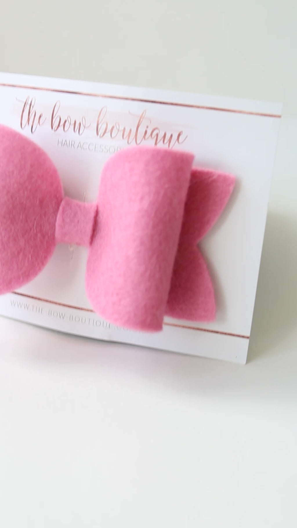 Large deluxe felt bows | 25 Colours