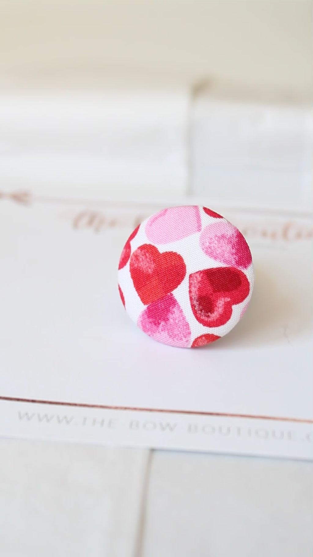 Heart | Timeless bows | Clip, bobble, headband or scrunchie