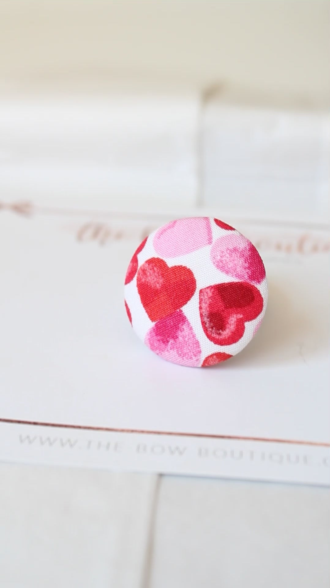 Heart | Timeless bows | Clip, bobble, headband or scrunchie