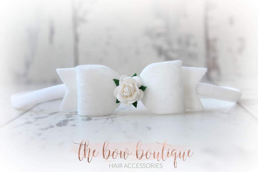 Small flower bows | 3 Colours | Clip or headband