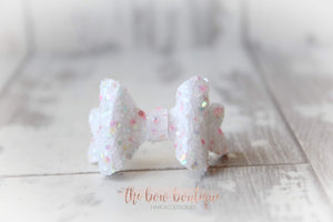 Medium baby glitter bows (25 Colours)