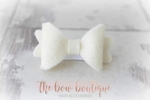 Medium baby felt bows (25 Colours)