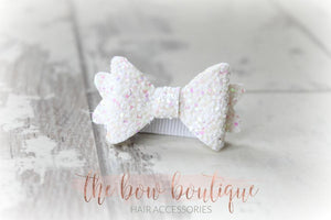 Medium baby glitter bows (25 Colours)