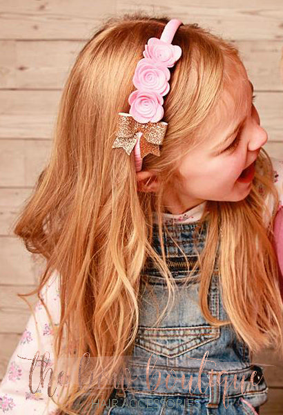 Special flower alice band (9 Colours)
