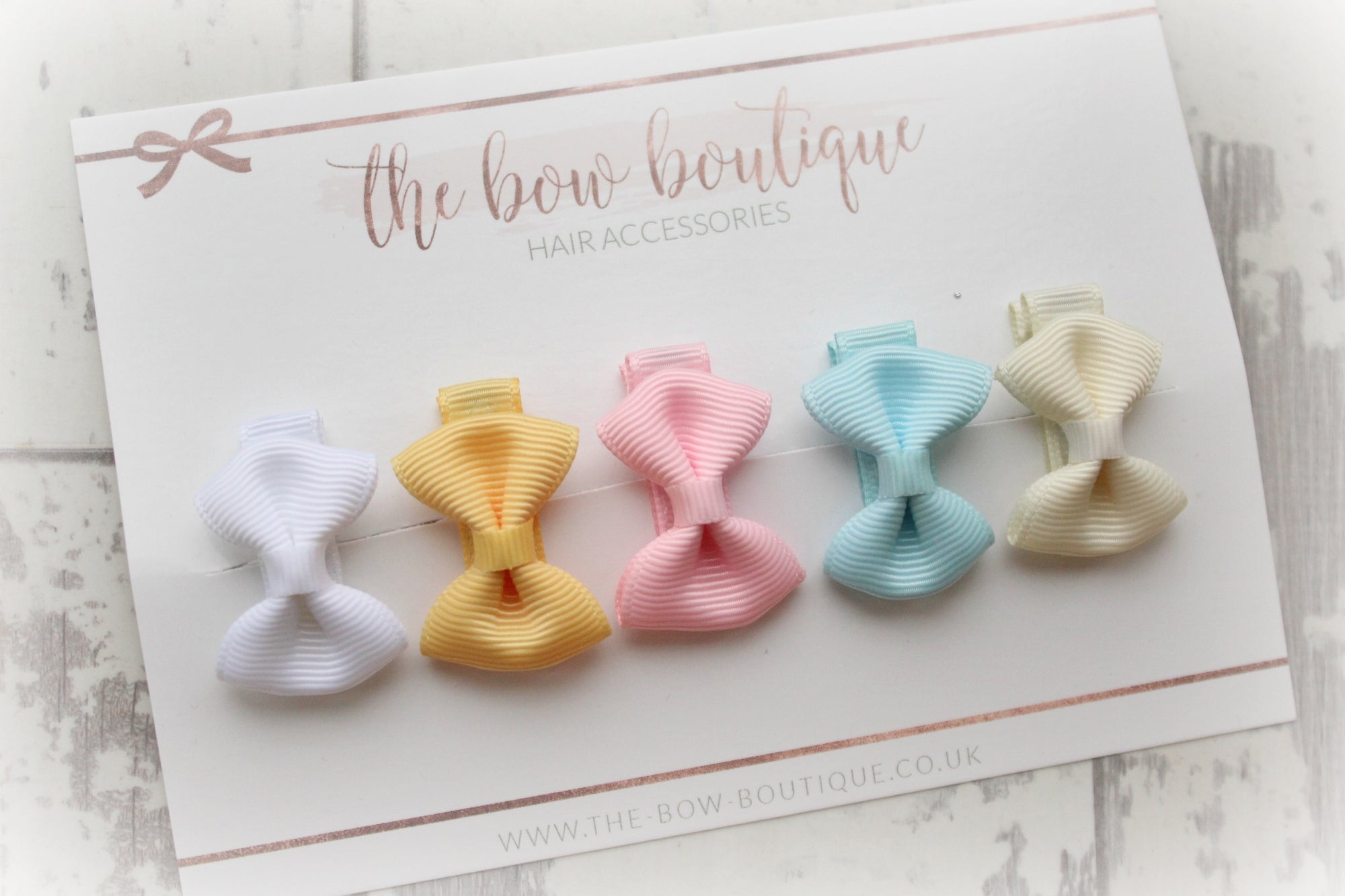 My first summer pinch bows I clips or bobbles