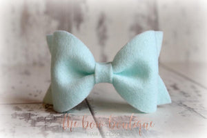 Large luxury felt bows (25 Colours)