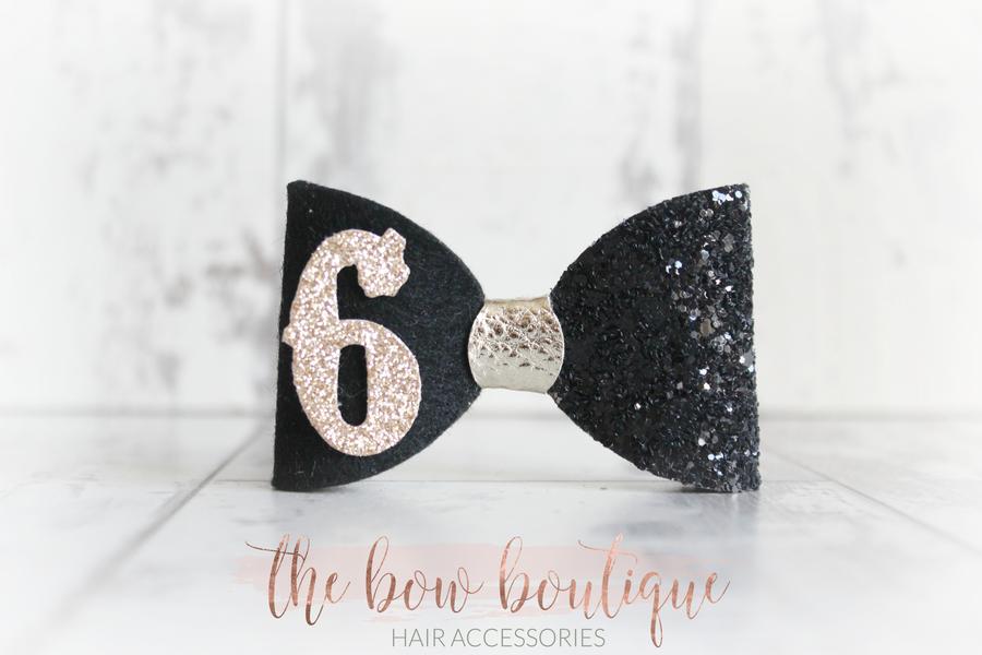 Birthday bows | Clip or headband | 8 Colours