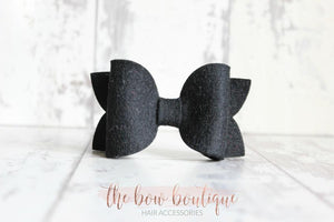 Large deluxe felt bows (25 Colours)