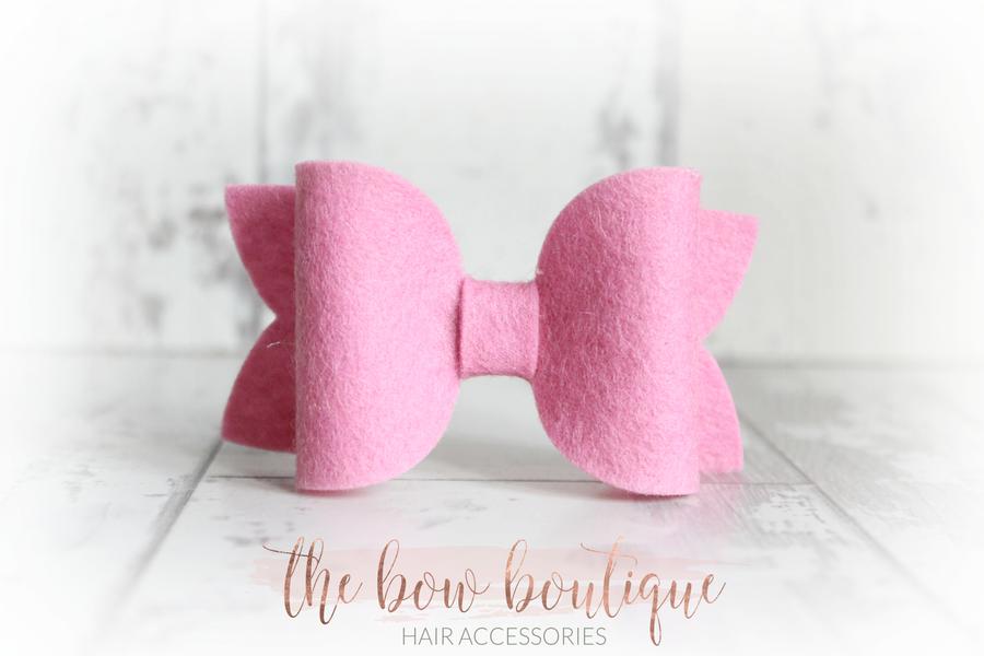 Large deluxe felt bows | 25 Colours