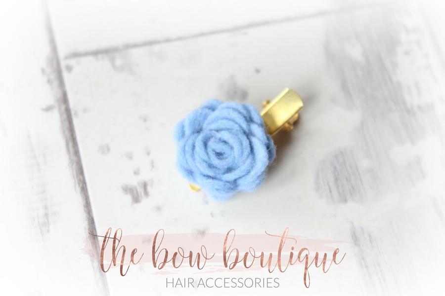 Mini felt flowers | 25 Colours