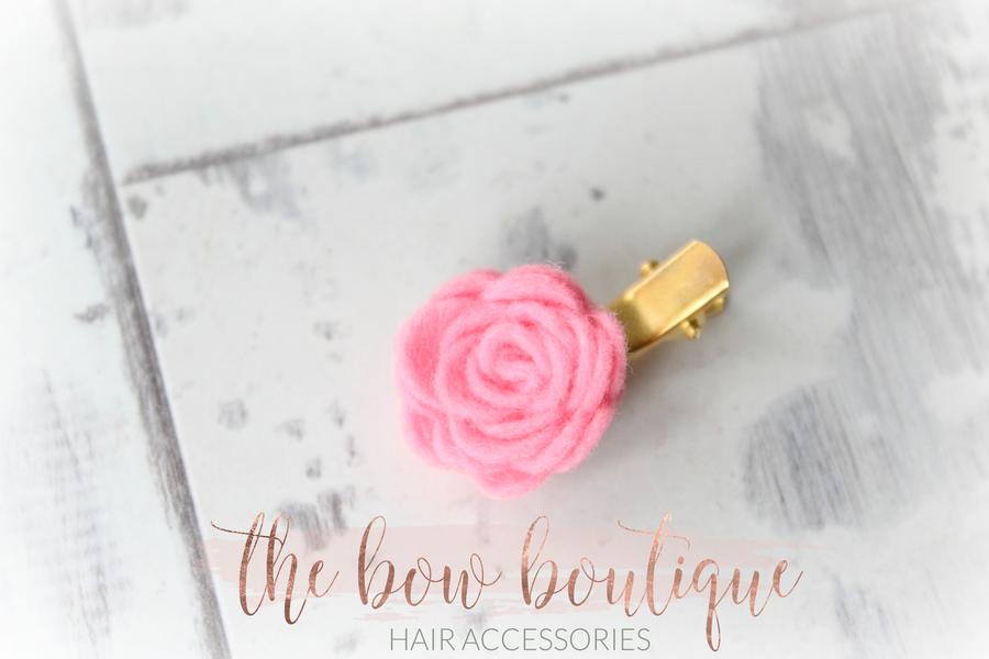 Mini felt flowers | 25 Colours