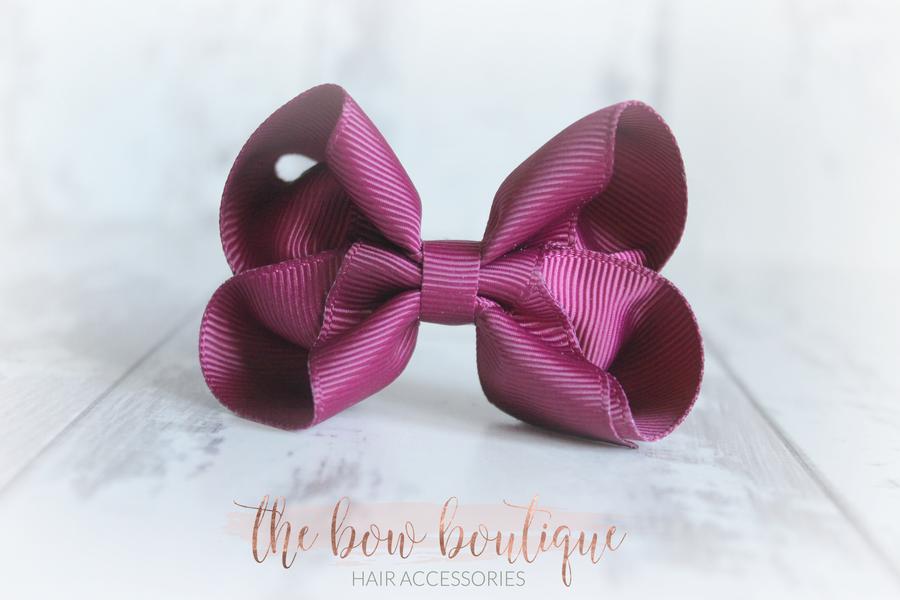 Ribbon bows | 19 Colours | Clip, headband or bobble