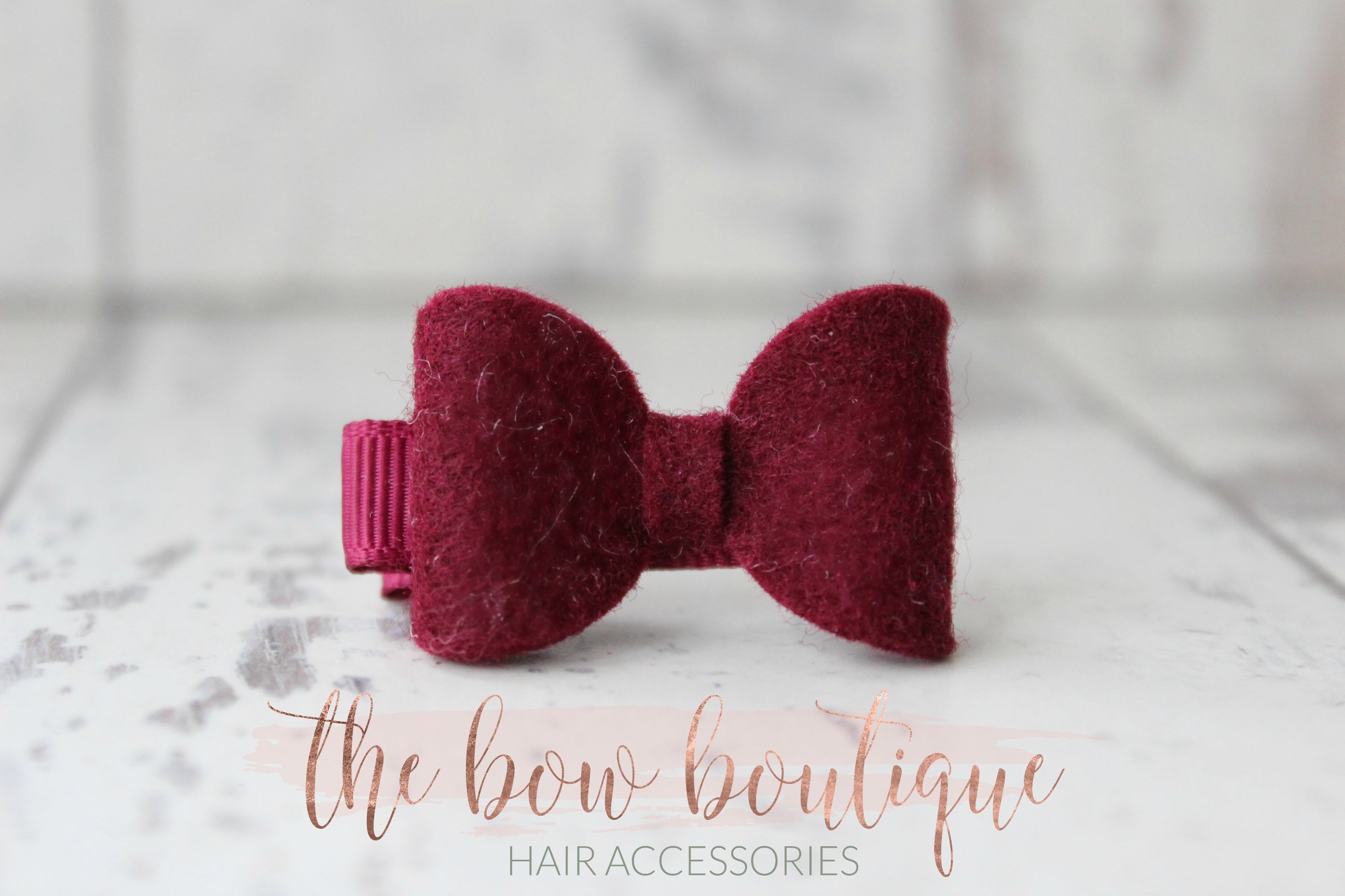 Mini felt bows | 25 Colours