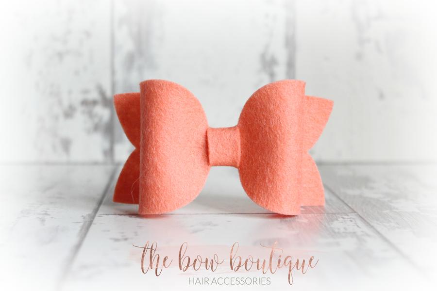 Large deluxe felt bows | 25 Colours