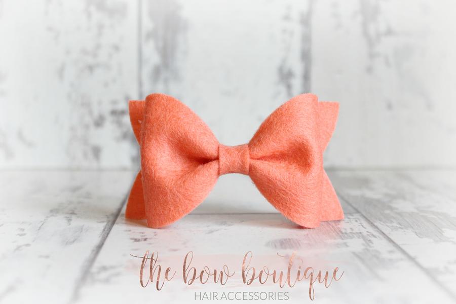 Large luxury felt bows | 23 Colours