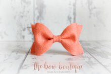 Load image into Gallery viewer, Large luxury felt bows (25 Colours)