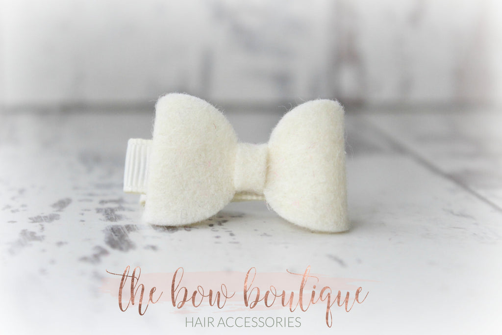 Mini felt bows | 25 Colours