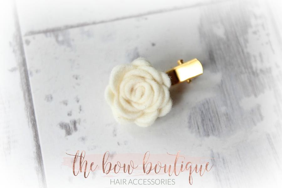 Mini felt flowers | 25 Colours