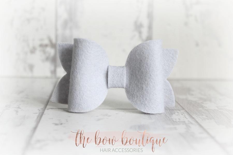 Large deluxe felt bows | 25 Colours