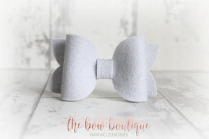 Large deluxe felt bows (25 Colours)