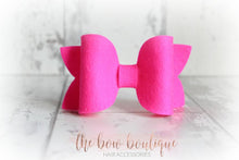 Load image into Gallery viewer, Large deluxe felt bows (25 Colours)