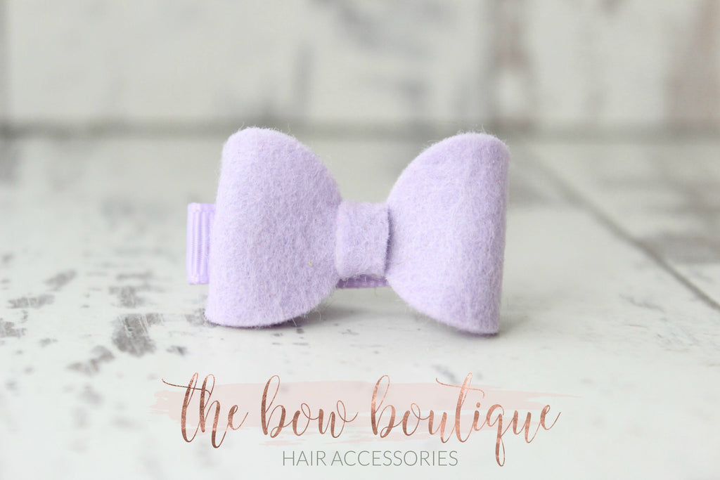 Mini felt bows | 25 Colours