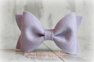 Large luxury felt bows (25 Colours)