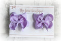 Ribbon pigtail bow clip sets | 28 Colours