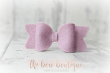 Load image into Gallery viewer, Small chunky felt bows (25 Colours)