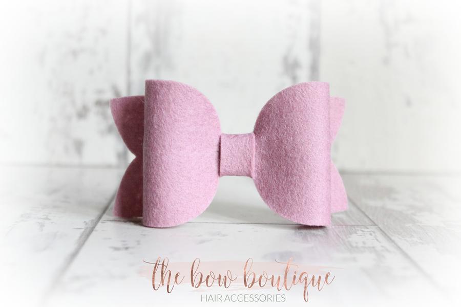 Large deluxe felt bows | 25 Colours