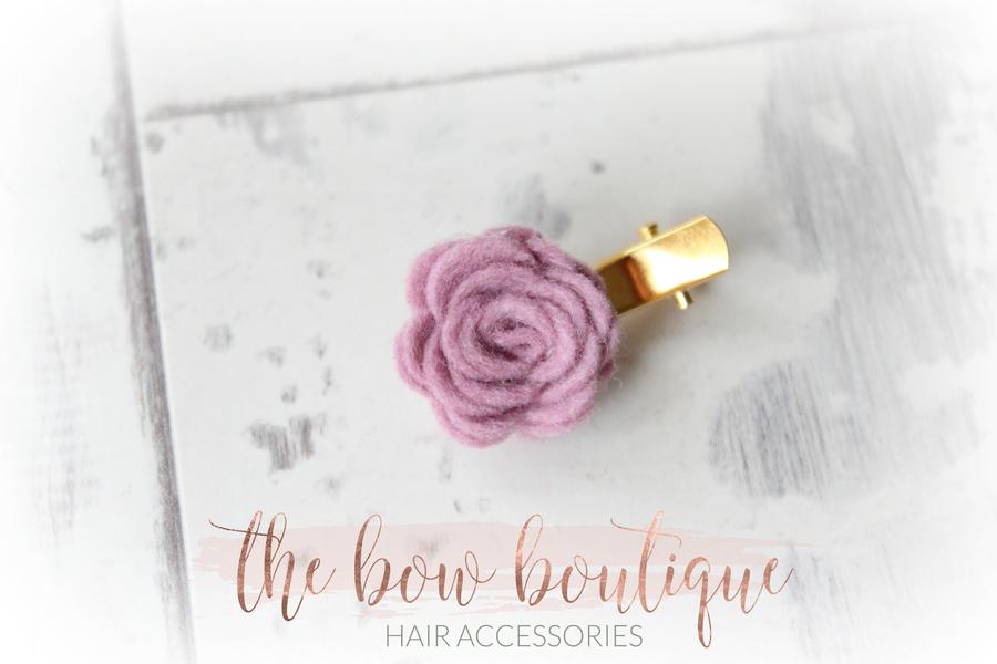 Mini felt flowers | 25 Colours