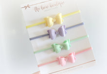 Load image into Gallery viewer, Mini deluxe felt nylon headband set