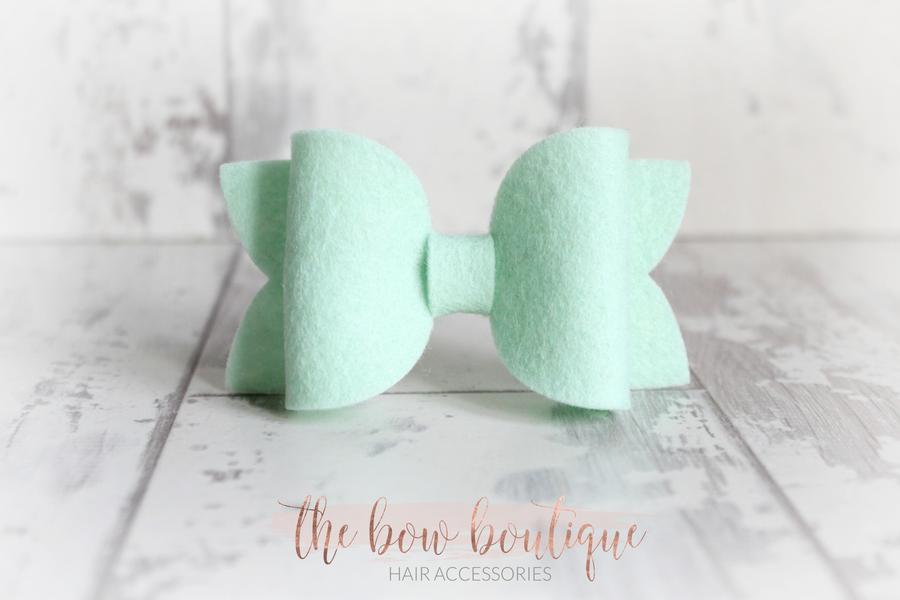 Large deluxe felt bows | 25 Colours