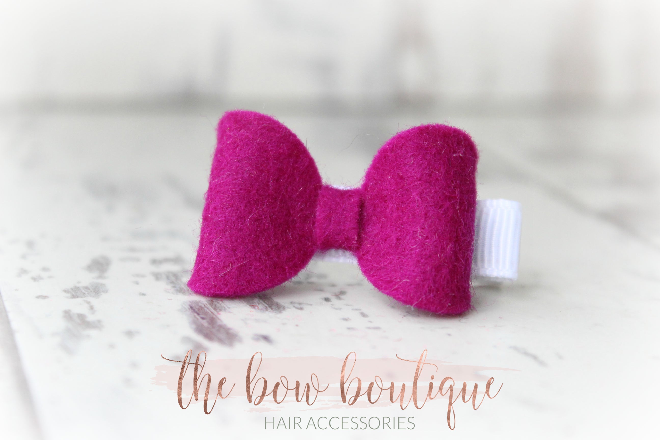 Mini felt bows | 25 Colours