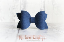 Load image into Gallery viewer, Large deluxe felt bows (25 Colours)