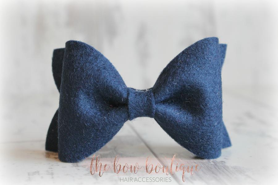 Large luxury felt bows | 23 Colours