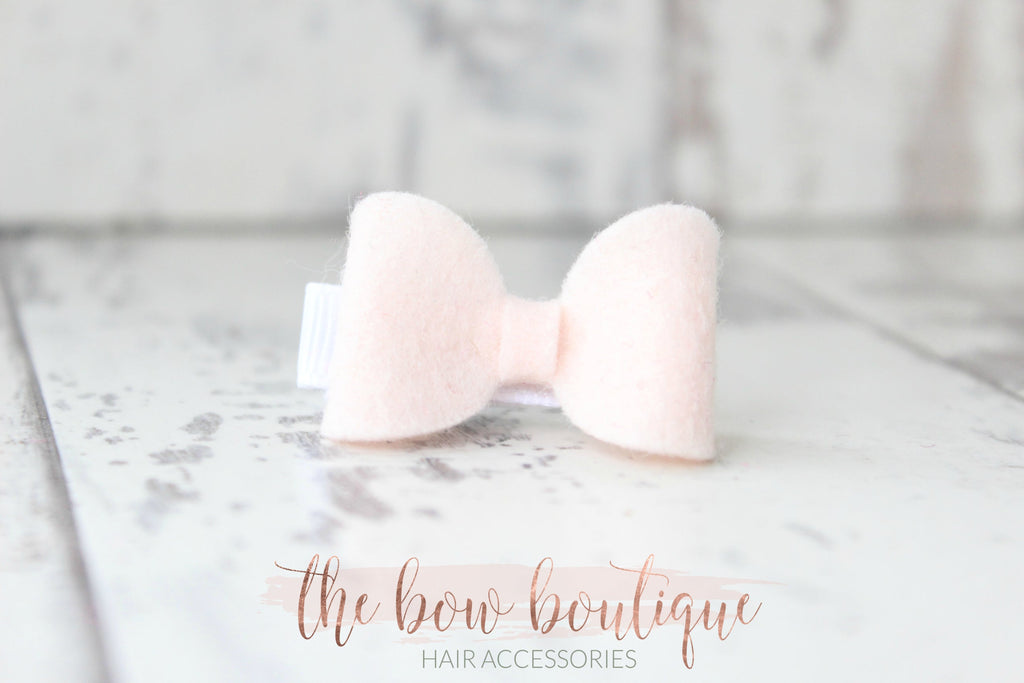 Mini felt bows | 25 Colours