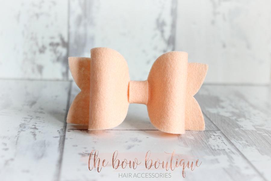 Large deluxe felt bows | 25 Colours
